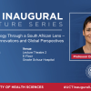 Inaugural Lecture - Professor Darlene Lubbe