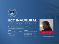 Inaugural lecture - Prof Romy Parker